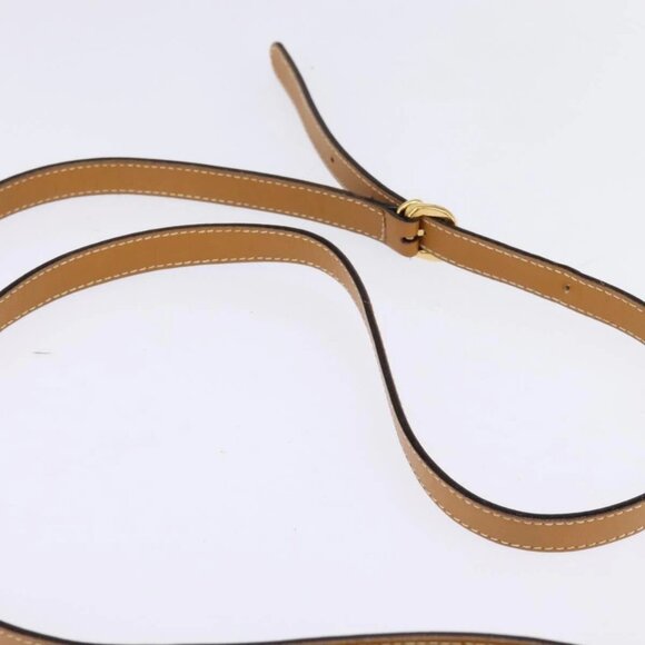 GUCCI Micro GG Supreme Shoulder Bag PVC Beige Gold 007 56 0095 Auth BA5899 - Picture 9 of 16